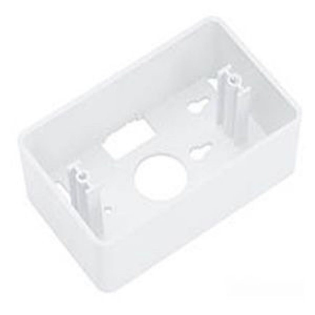 Products, Gang, Box-Single Allen Mounting Tel Surface White |